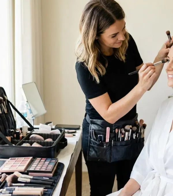 ¿Qué hace una maquilladora para bodas en tu día especial?