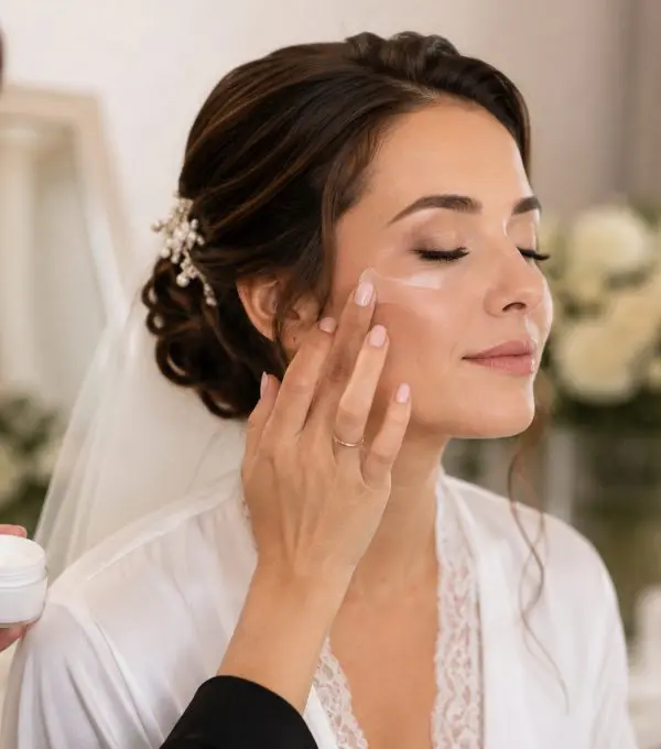 Cómo preparar la piel de una novia para conseguir un maquillaje perfecto y duradero
