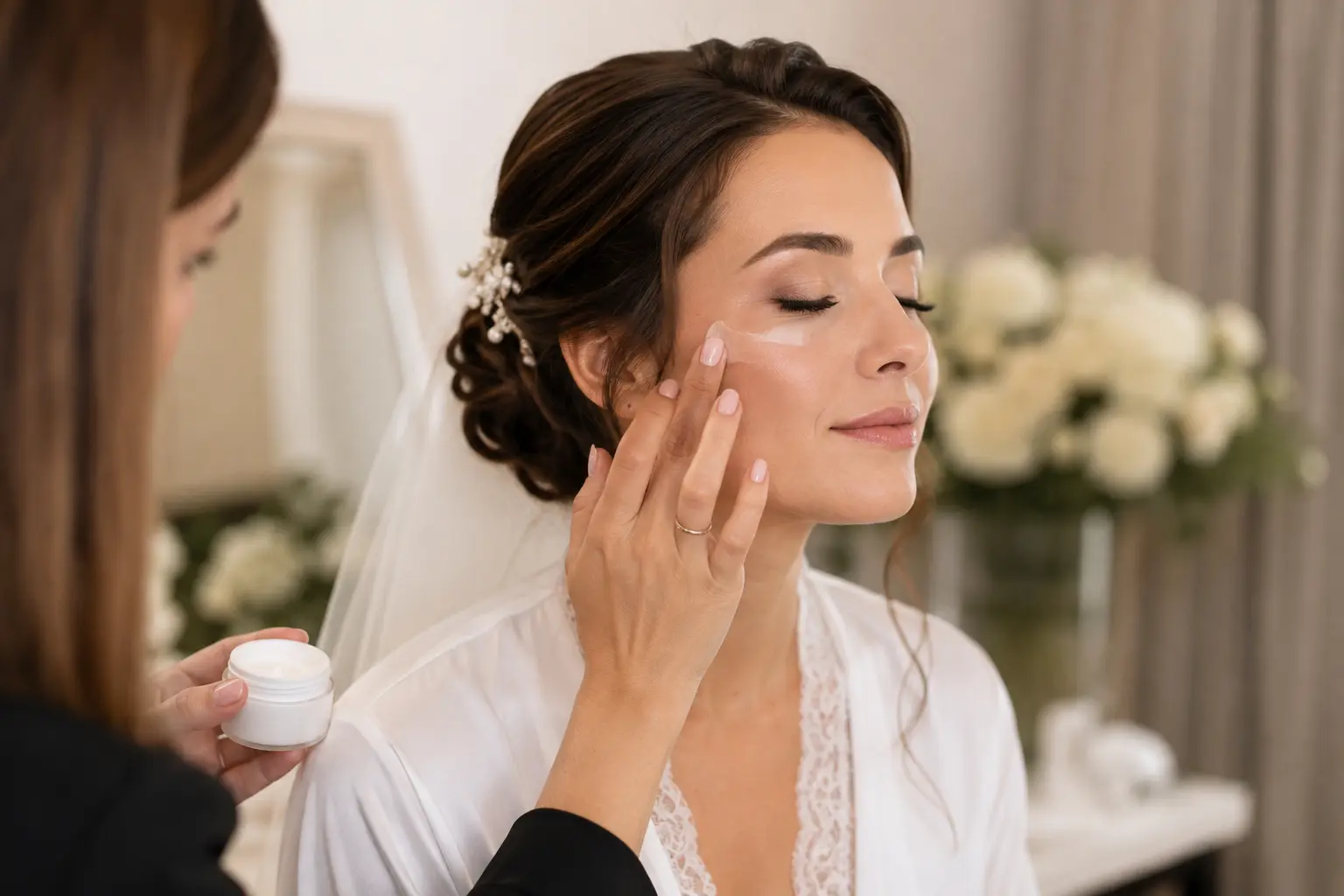 Cómo preparar la piel de una novia para conseguir un maquillaje perfecto y duradero